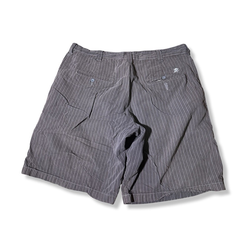 Vintage Stripe Plaid Grey Mossimo Supply Shorts Size W36 - Picture 2 of 3